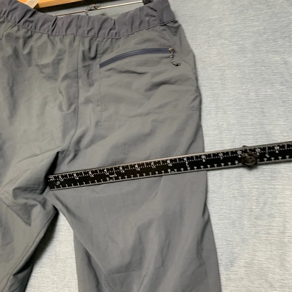 Patagonia Worn Wear Terrebonne Joggers Pants Mens S Gray Tapered Leg Drawstring